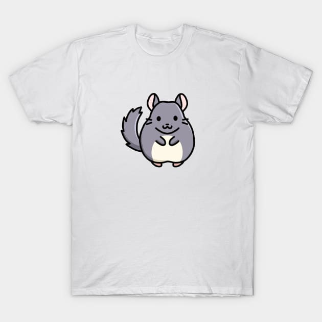 Chinchilla T-Shirt by littlemandyart